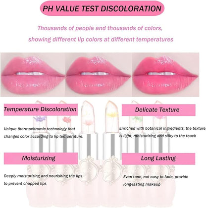 Flower Jelly Lipstick (Buy 1 Get 1 Free)