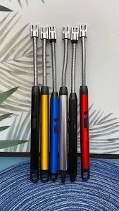 Electric Arc Lighter Rechargeable Stove Lighters random color aastore